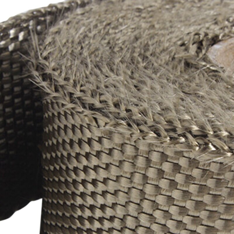5M/10M Motorcycle Exhaust Thermal Tape Header Heat Wrap Manifold Insulation Roll Resistant with Stainless Ties Car Accessories