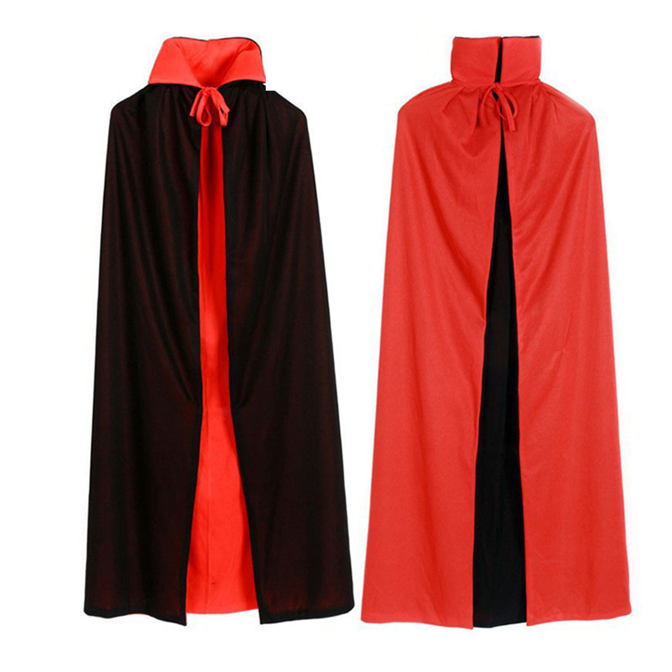 Halloween Pleuche Velvet Cloak Cape Hooded Medieval Costume Witch Wicca Vampire Halloween Cosplay Costume Cape