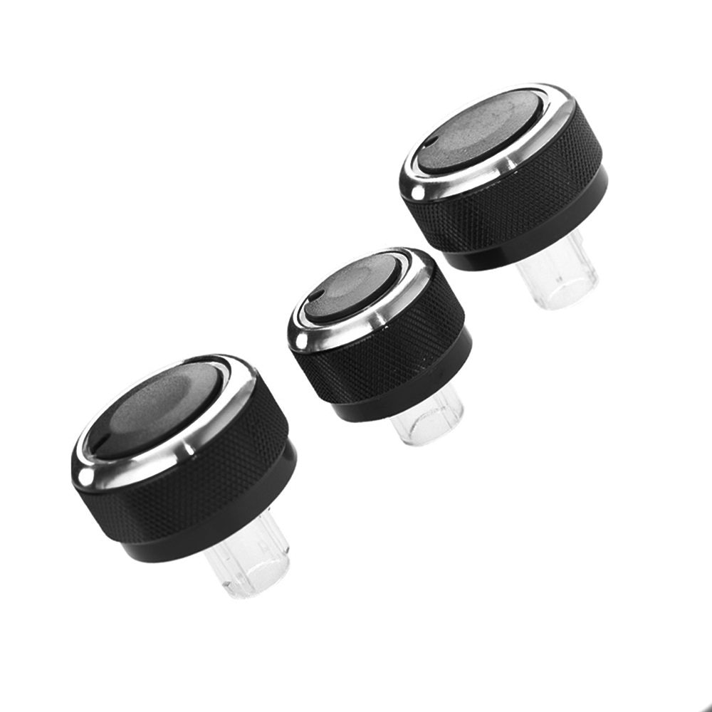 Grzałka gałki przyciski włącznik robić vw dla Jetta MK5 golf 5 Tiguan Touran Passta dla Bora B6 czarny pokrętło klimatyzacji przełącznik