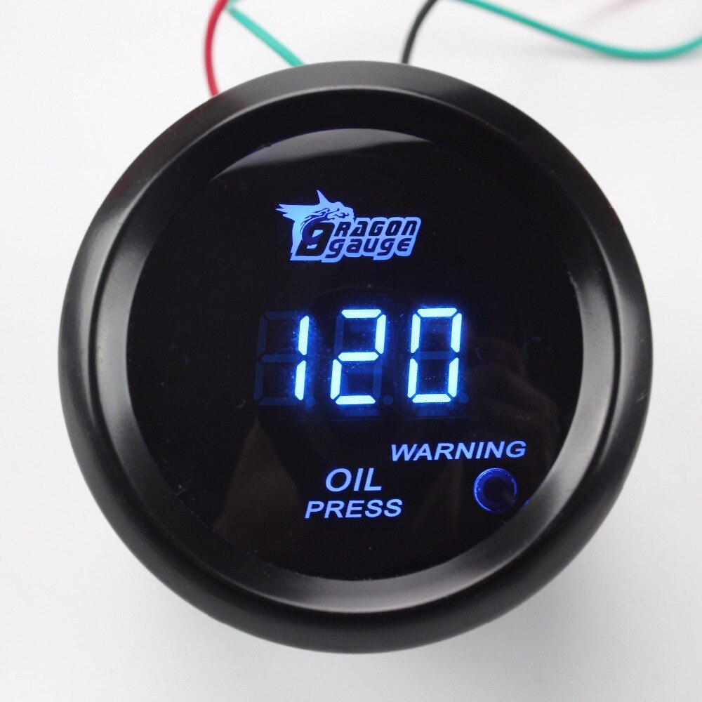 Manometr robić pomiaru ciśnienia paliwa 2 "/52mm cyfrowy miernik ciśnienia oleju z czujnikiem/miernik samochodowy części