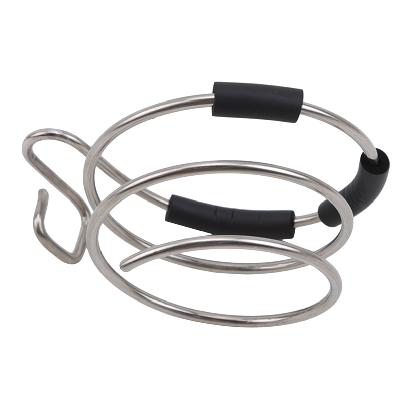 Estante en espiral montado en la pared, organizador, alisador de pelo, soporte para secador, estante de almacenamiento para organizador de baño, estante de caja de almacenamiento