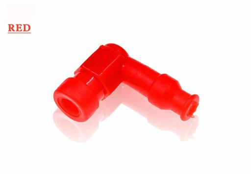 High Performance Spark Plug Cap Car Auto Motorcycle Motorbike Spark Plug Cap Accessories for 50cc 110cc 125cc 140cc 150cc 160cc: red