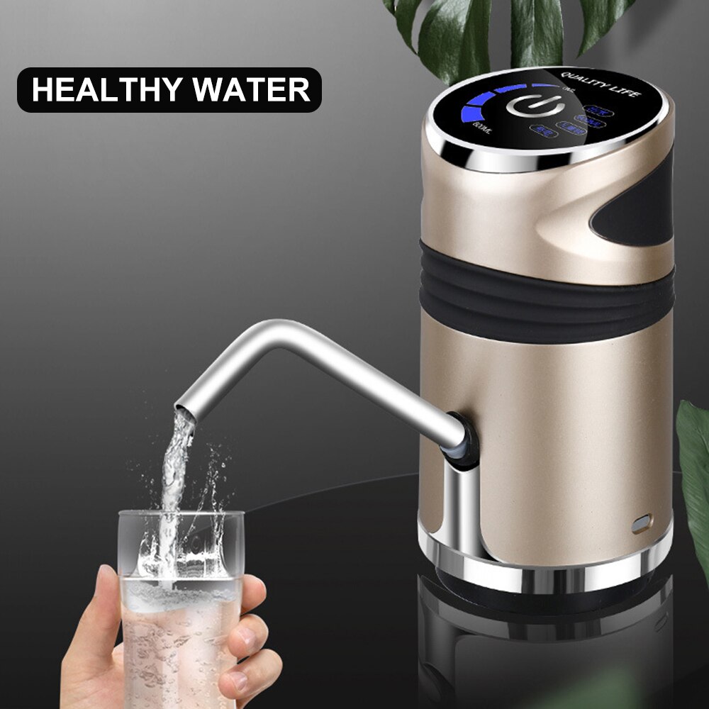 Elektrische Water Dispenser Pomp Automatische Drinken Pomp Voor Water Fles Usb Opladen Drinkwater Pomp Voor Home Office Travel