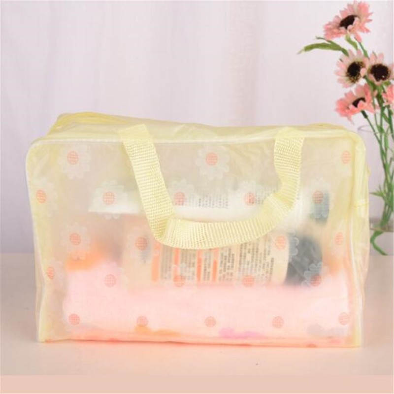 Reise Kosmetik Organizer Taschen Wasserdichte Schlecht Waschen Taschen Lagerung Tasche für Shampoo bat machen-hoch-Werkzeug: Gelb