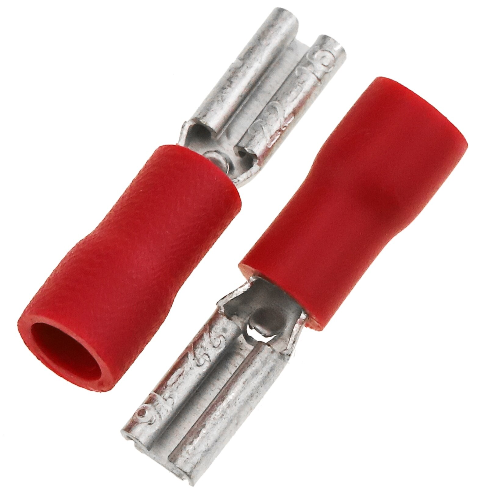 BeMatik-weiblich Faston Terminal 2,8mm red Pack von 100 stücke