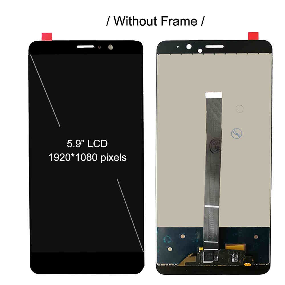 5.9 "LCD avec cadre pour Huawei Mate 9 MHA-L09 MHA-L29 AL00 TL00 LCD écran tactile capteur numériseur assemblée Mate9 affichage