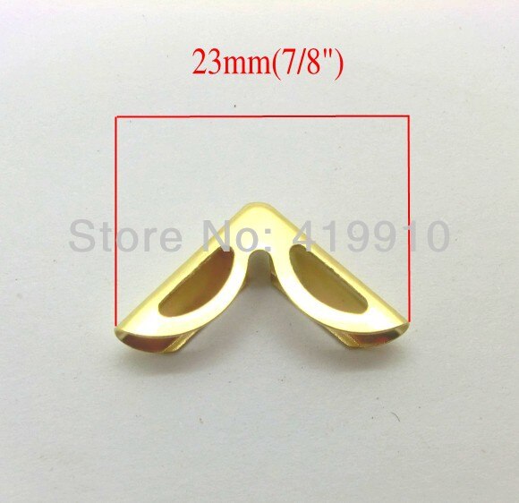 -100pcs Gold Plated Metal Book Corner Albums Menus... – Grandado