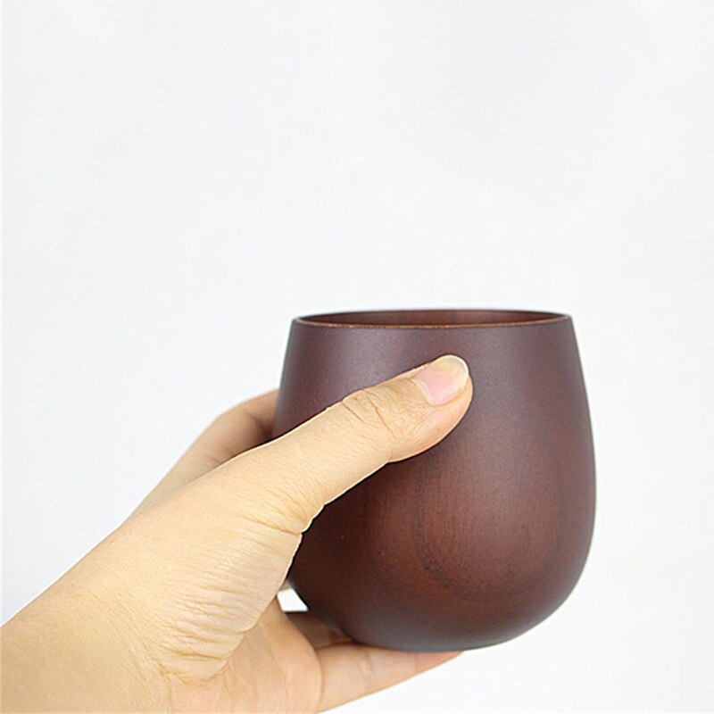 250ml Jujube bois tasse à la main isolé pour café lait jus thé eau tasse vin verre Drinkware flacon maison adulte