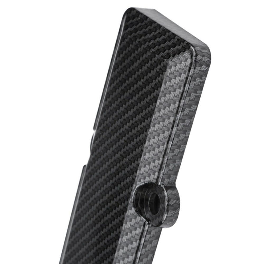 ABS plastic Spark Plug Cover 1pc Carbon fiber Car Replacement Accessory