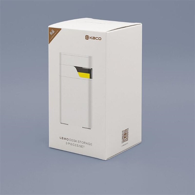 Xiaomi Kaco Lemo Desktop Opbergdoos Opbergdoos Note Box Product Box 3 In 1 Vergadering Gratis Eenvoudig Werk voor Het Kantoor Fam