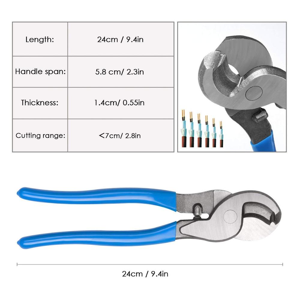 HX-50B cable crimpercable crimping tool wire crimper hand tool set ratchet terminal crimp pliers for 6-50mm² 1-10AWG