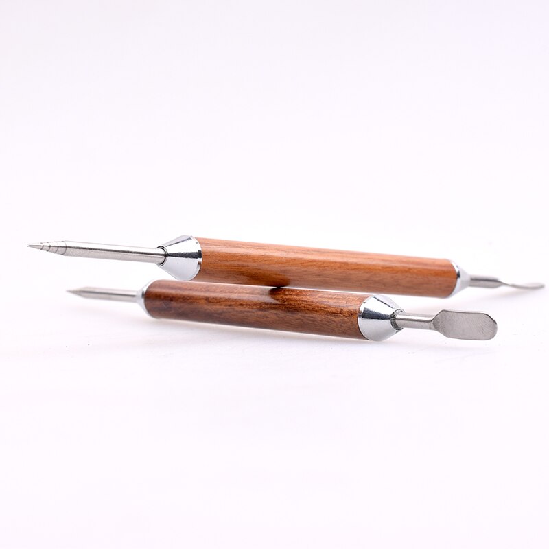 1pc barista tools roestvrijstalen koffiesjablonen latte schuimspatel 1pc koffiezetapparaten diy koffiekunstnaald