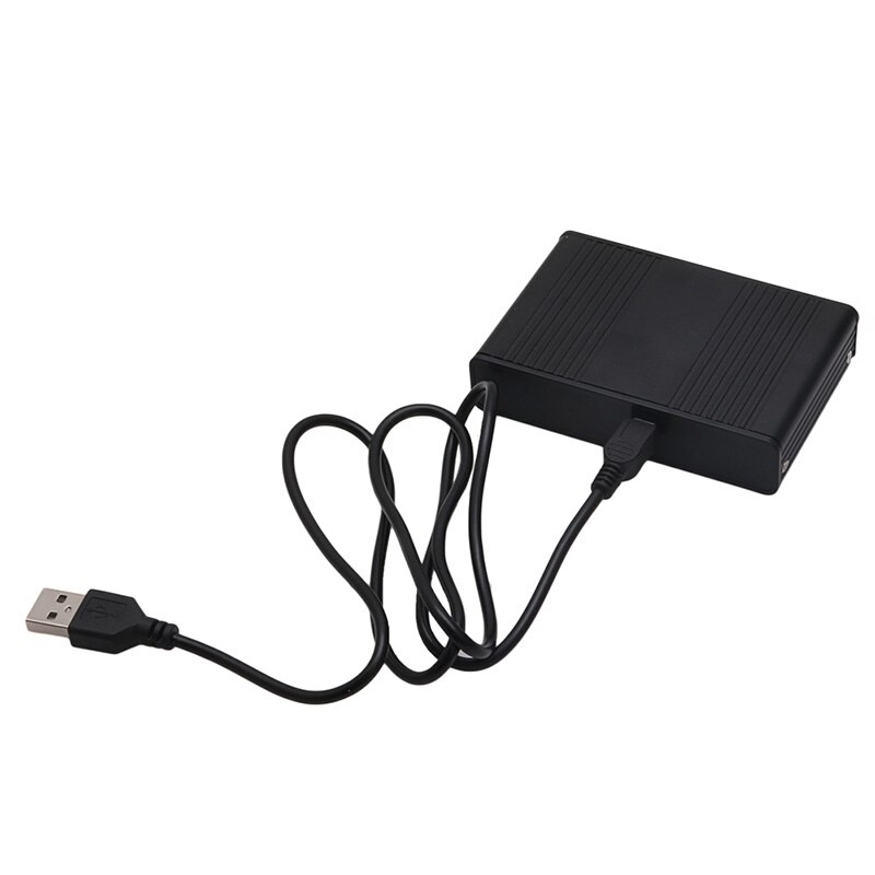 Usb 5.1 -kanaals externe optische of glasvezel geluidskaart s/pdif voor laptop pc