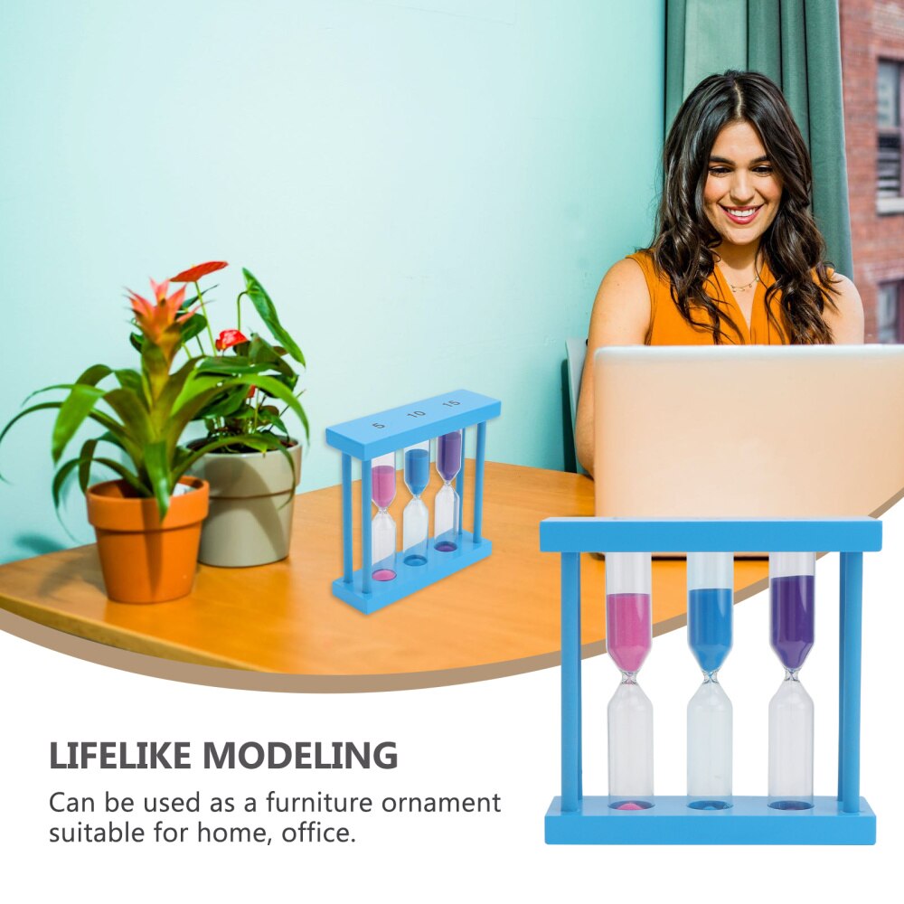 1pc Novel Hourglass Sand Glass Hourglass Sand Timer for Home Office