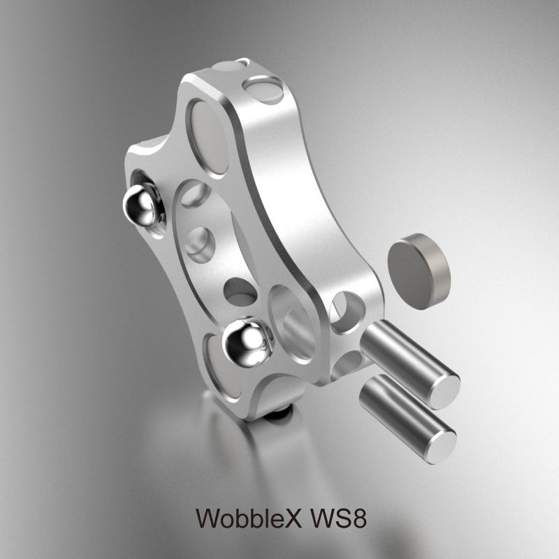Mellow 1PCS Custom NF WobbleX WS8 / WS12 / WS16 Coupling For HevORT 3D Printer Z-axis T8 / SFU1204 / SFU1604 Ball Screw Bed