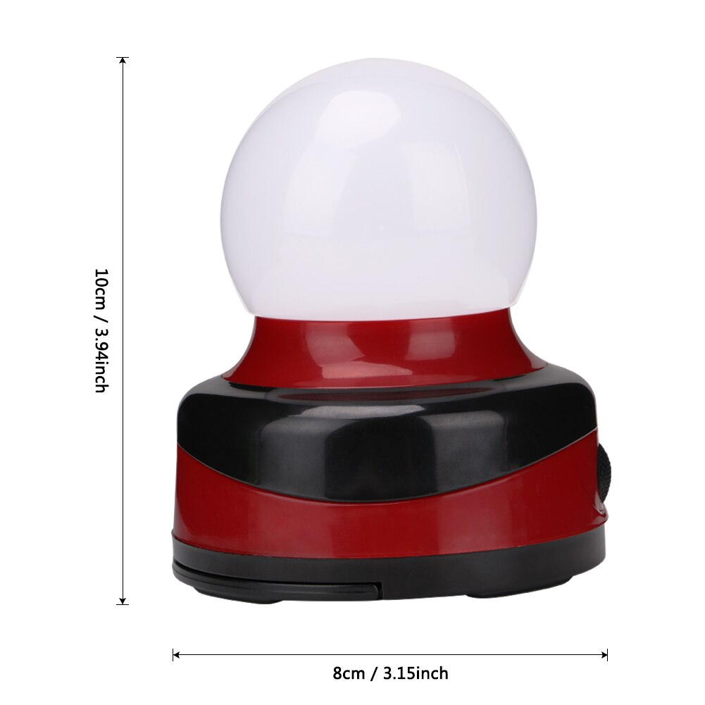 1 moodi led magneettinen työtaskulamppu taittuva koukku taskulamppu kätevä lamppu retkeilyteltan valo hätätarkastuslyhty  by 3 xaa