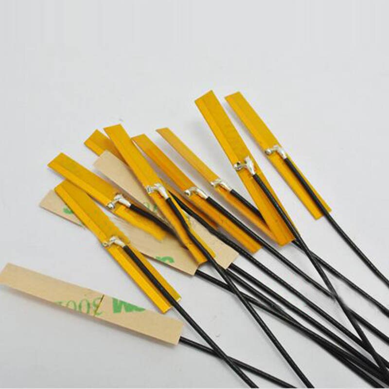 2pcs 2.4Ghz FPC internal antenna wireless module OMNI aerial 40*5*0.1mm IPEX connector