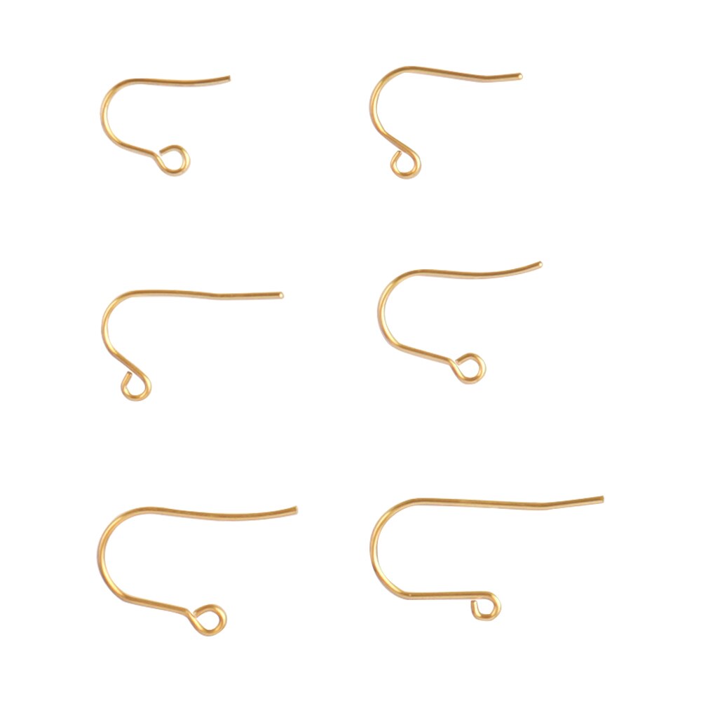 50 Stuks Roestvrij Staal Oorhaak Bevindingen Sluitingen Haken Diy Earring Supplies Accessoires Slangetje Sieraden Voor Maken Oorbel Onderdelen