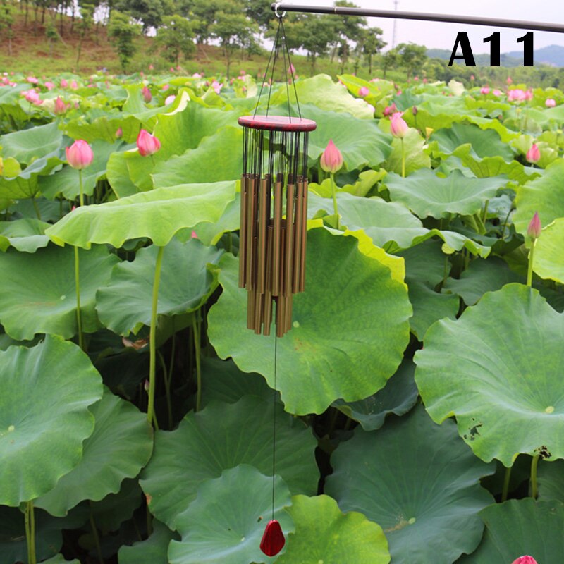 Newly Wind Chimes Outdoor Large Deep Tone Hanging Ornament Garden Home Mobiles Windchime TE889: a11
