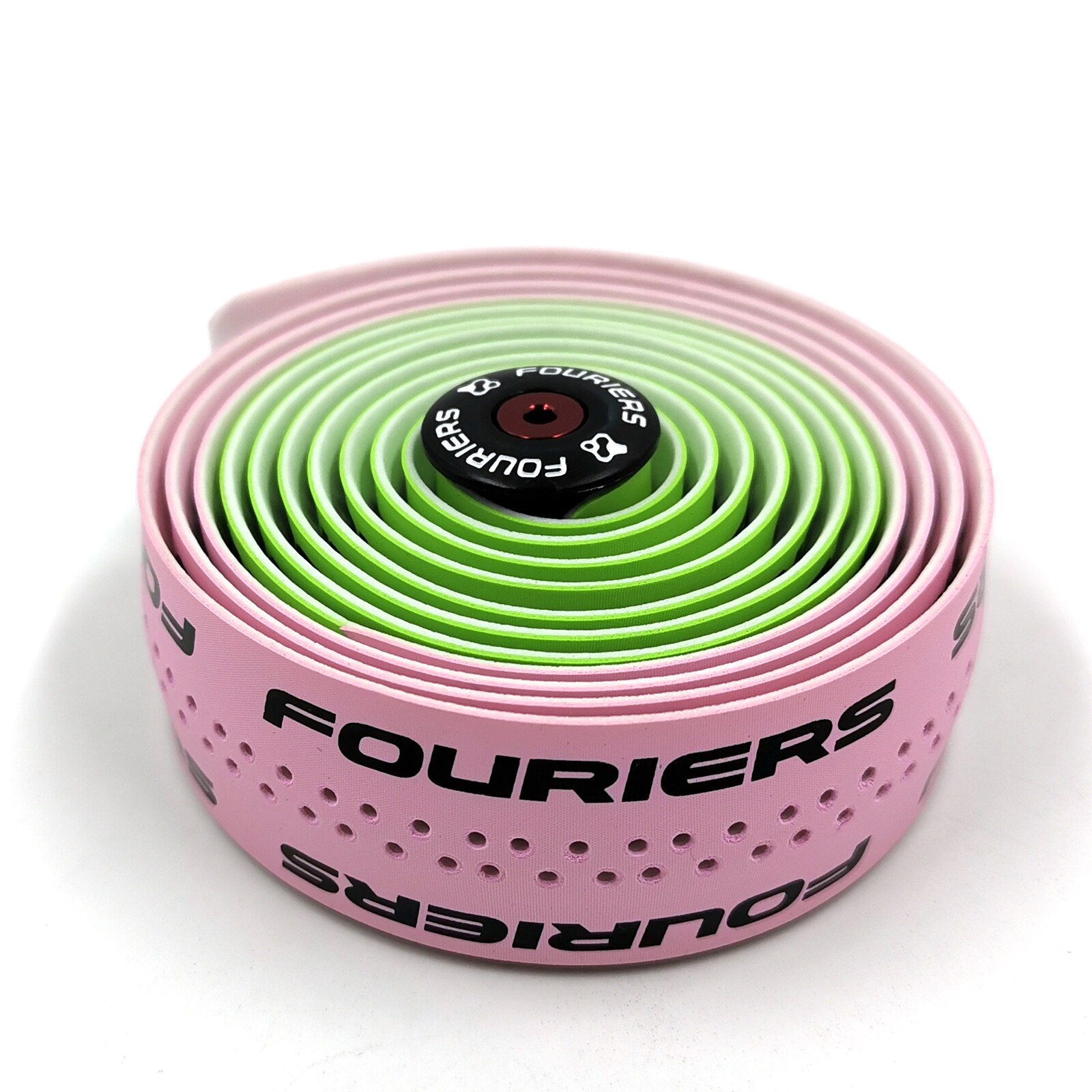 Fouriers Road Fietsstuur Tape Fixed Gear Bike Dubbele kleur Stuurlint Wraps PU Materiaal Fietsstuur Tape