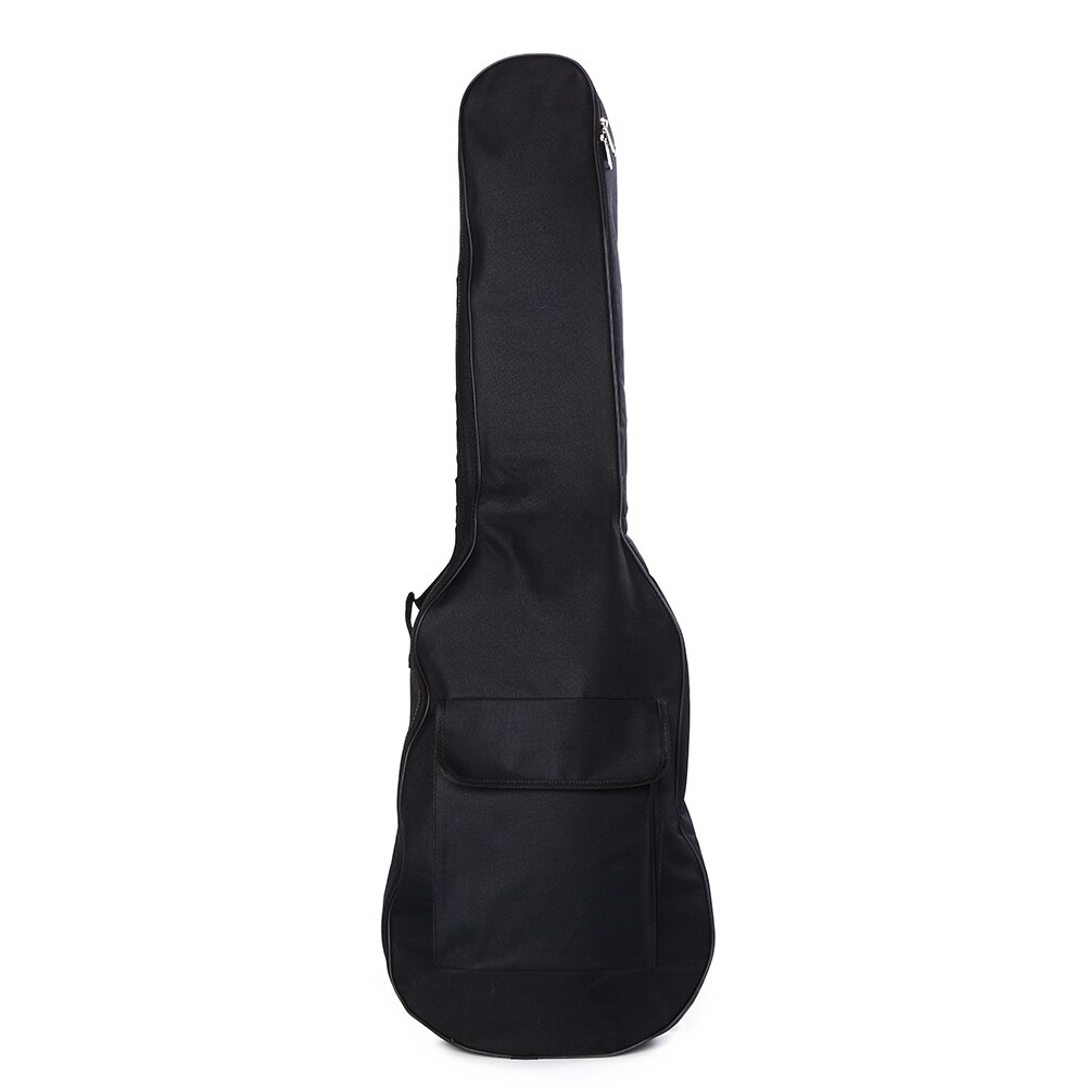 1 pièces Double sangles guitare électrique sac coque souple Gig sac rembourré sac à dos guitare unique mention sac à dos Instrument sacs et étuis