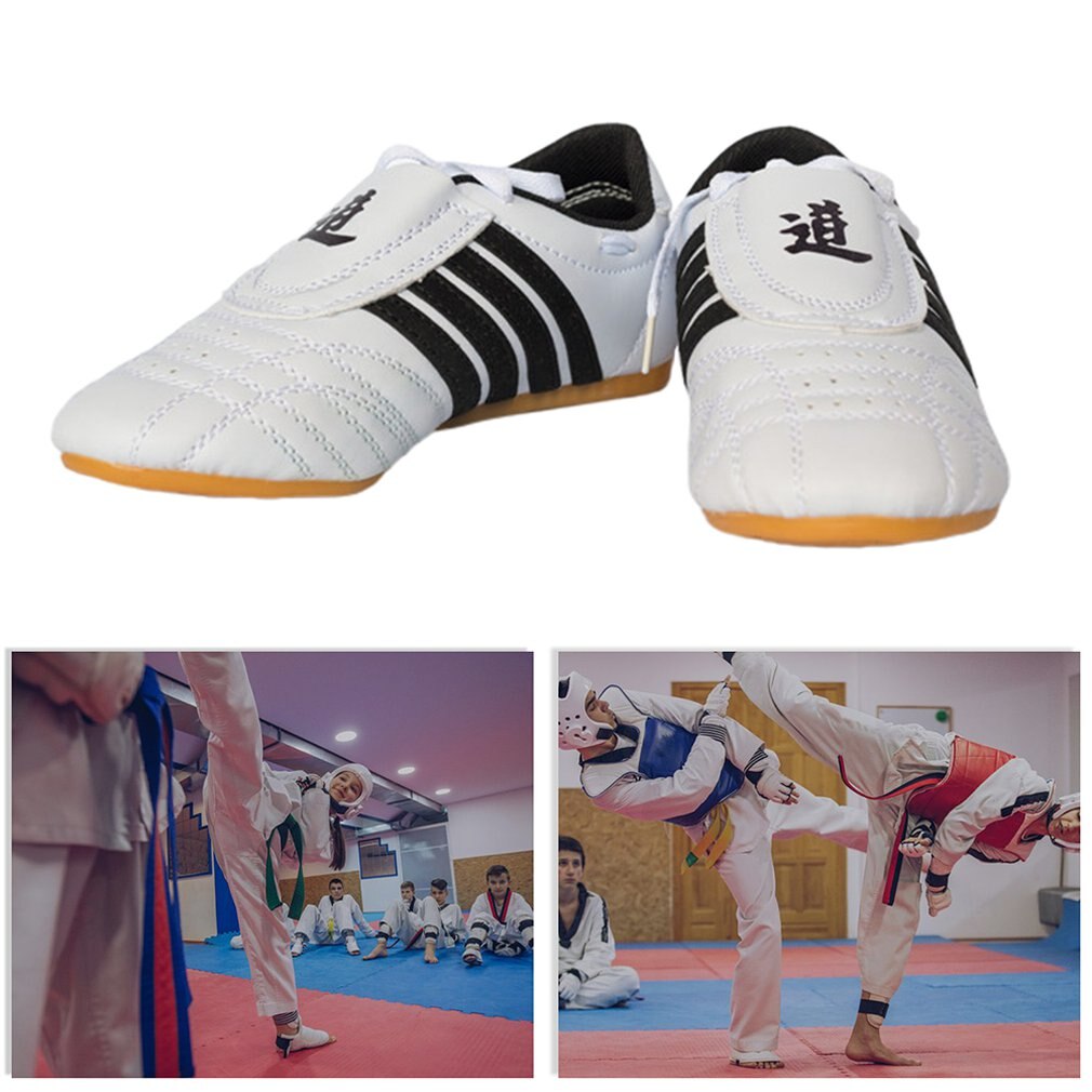 Zapatos especiales de Taekwondo para adultos y niños, zapatos antideslizantes, cómodos, resistentes al desgaste, zapatos deportivos