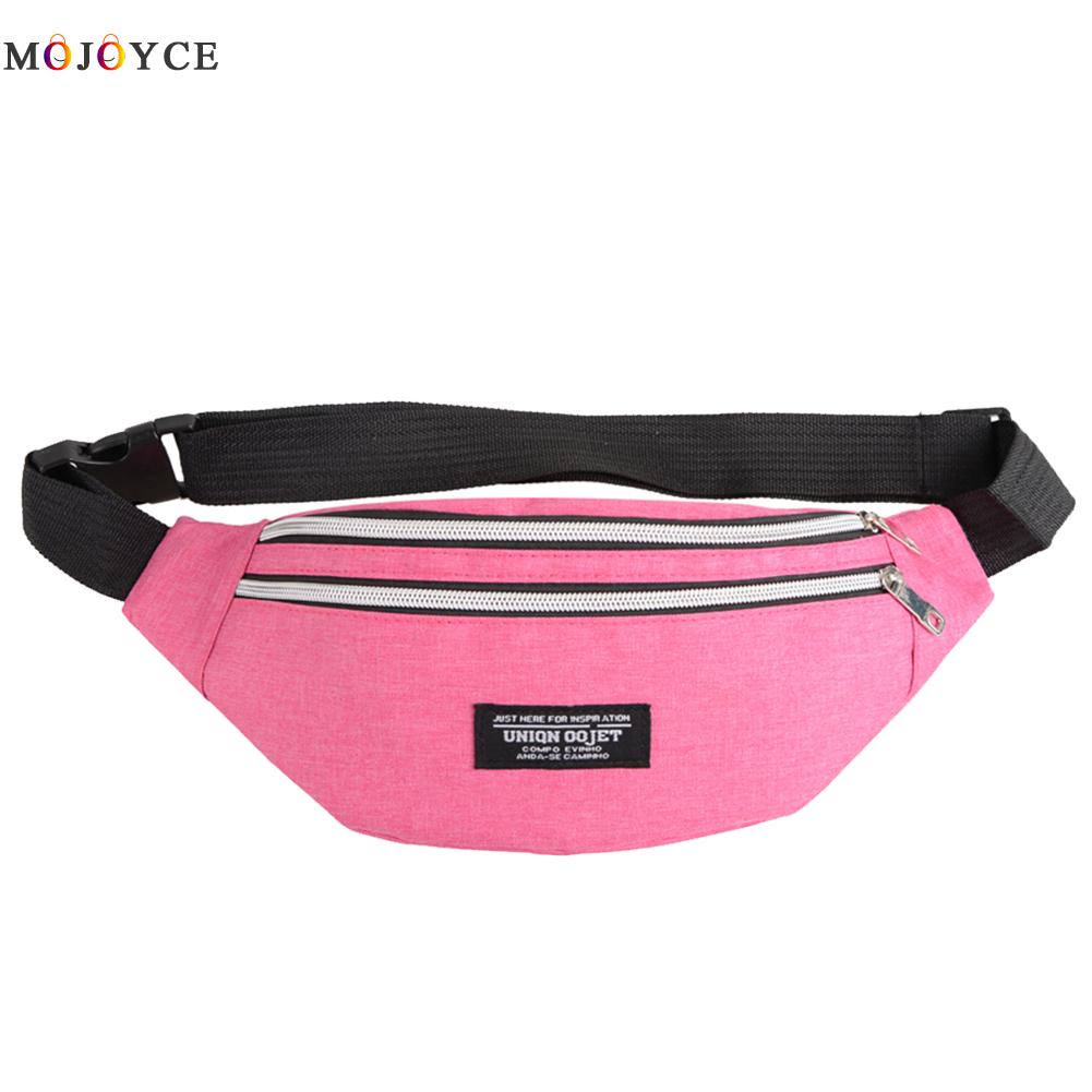 Oxford Tuch fanny Taille Tasche Frauen Männer Brust Beutel Sport Bote Packungen: Blau