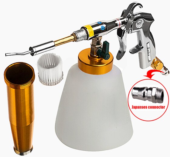 Luftbil rensepistol pneumatisk bilverktøy renseri tornador apparat med metalllager turbo twister: Japansk standard