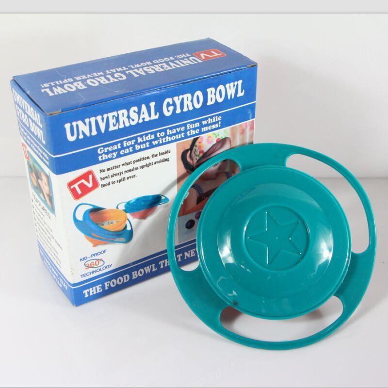 baby fôringe bolle læringe retter bolle hjelpe smårullende baby matte servise til låve å spise trening gyro bolle boksen pakke