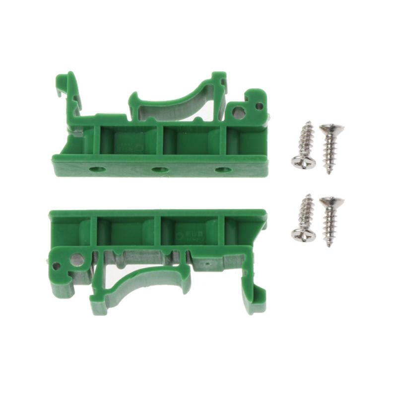 PCB DIN Rail Montage Adapter Printplaat Montage Beugel Houder Carrier Clip