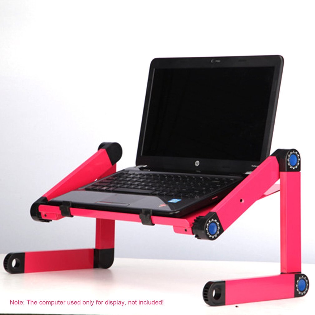 Folding Laptop Desk Tray With Cooling Fans – Portable Sofa Table Stand For Bed Or Couch, Space Saver