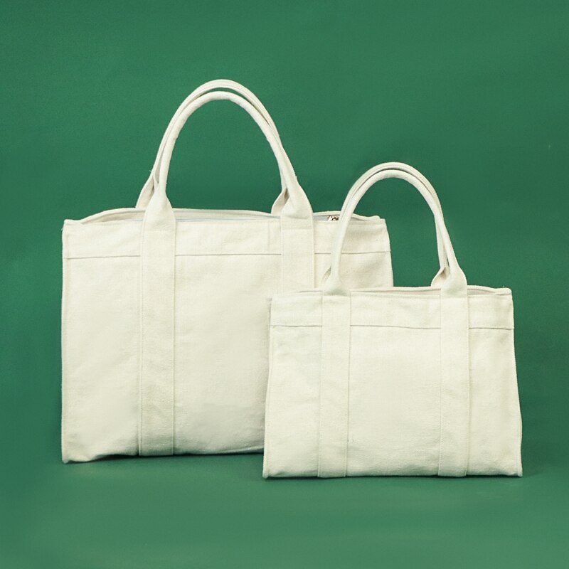 Women Shopping Bag Female Canvas Cloth Shoulder Bag Environmental Storage Handbag Reusable Foldable Eco Grocery Totes