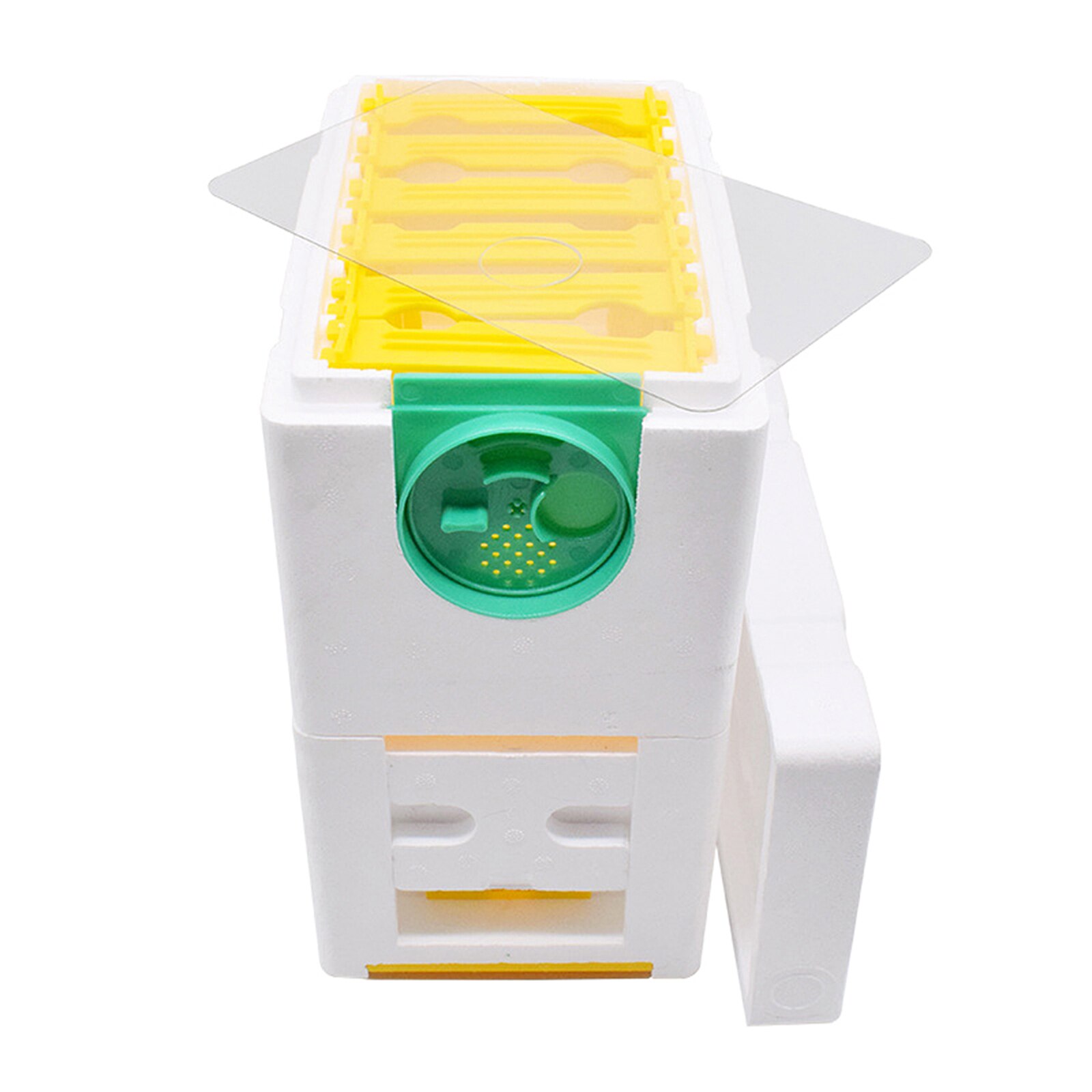 Bijenkorf Enkele Laag Schuim Bijenkorf Nest Bijenkorf Bee Doos Bijenteelt Tool Perfect Eps Foam Tuin Tool 1Set Bee Bestuiving doos