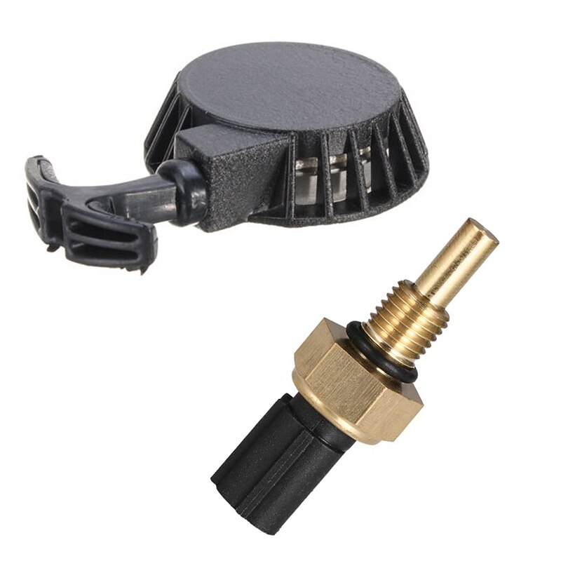 Black Metal Mini Moto Easy Pull Start with Docooler Engine Water Coolant Temperature Sensor Temp Sensor