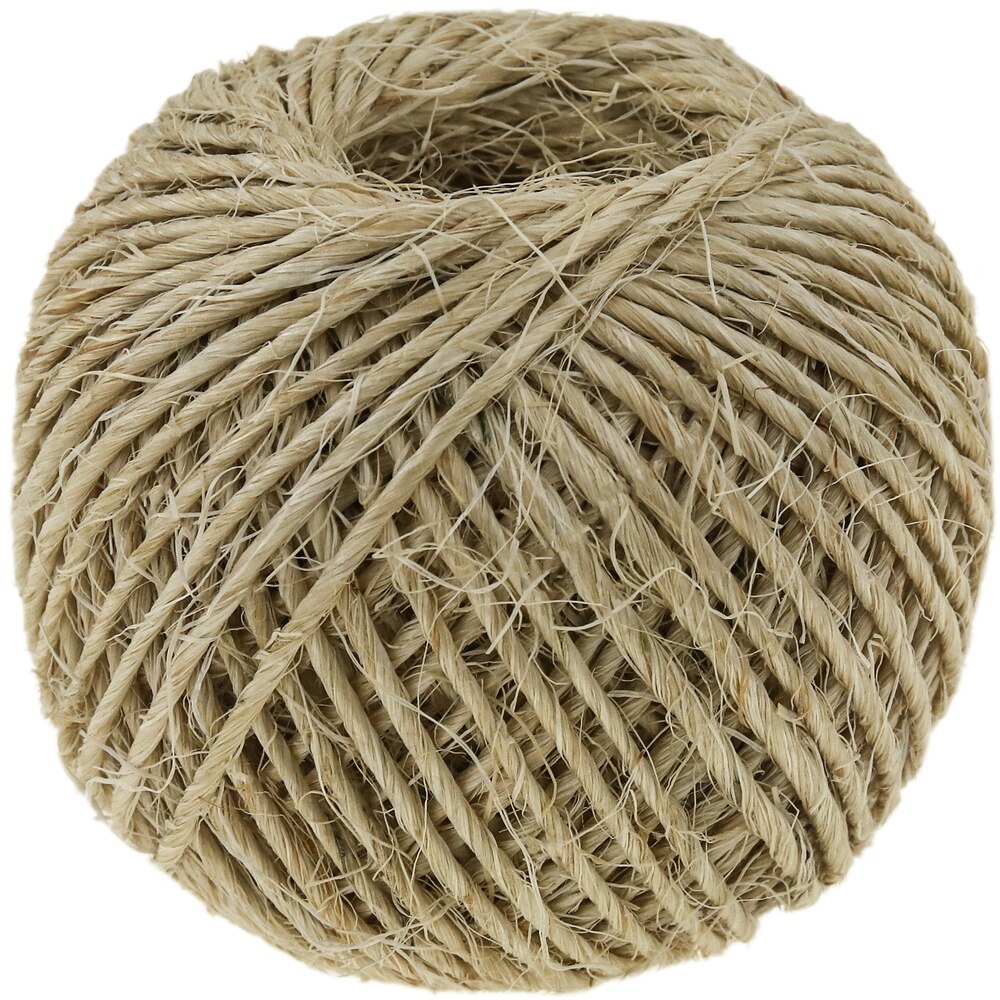 Primemique-sisal cordel 1 cordão 30 m x 2 mm natural