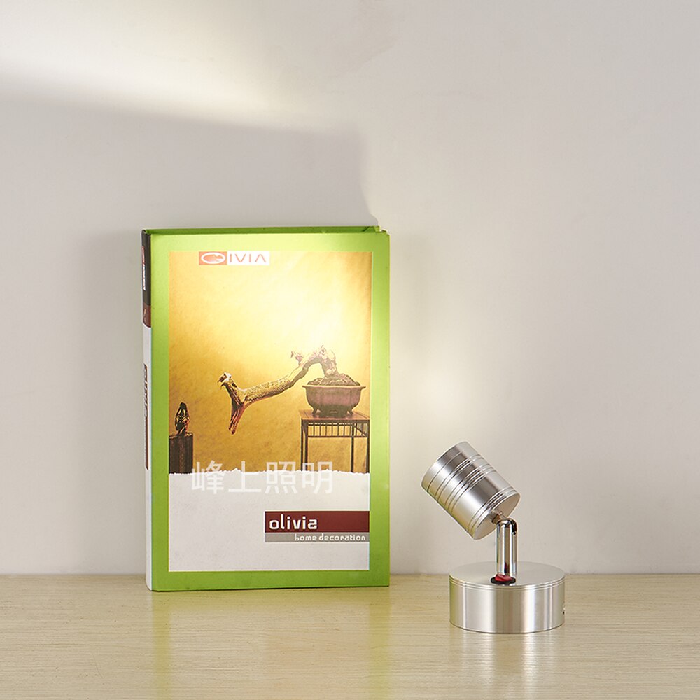 LED Rechargeable Spotlight Jewelry Counter Emergency Showcase Wireless Spotlight 3W Spreading Spotlight WF6191058
