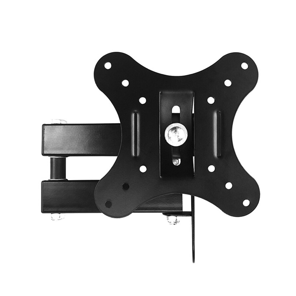 Soporte de montaje en pared telescópico giratorio ajustable para TV LCD, 14-26 pulgadas,: Default Title