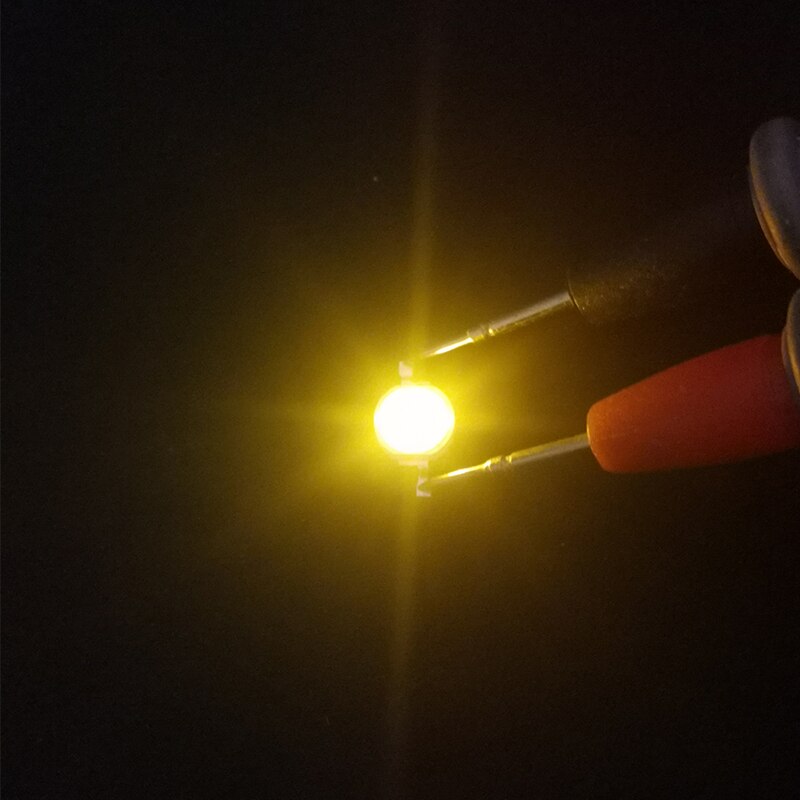 High-power LED lumens lamp beads 3-5W golden light (1800-2000k) LED diode chip indicator light landscape lighting project