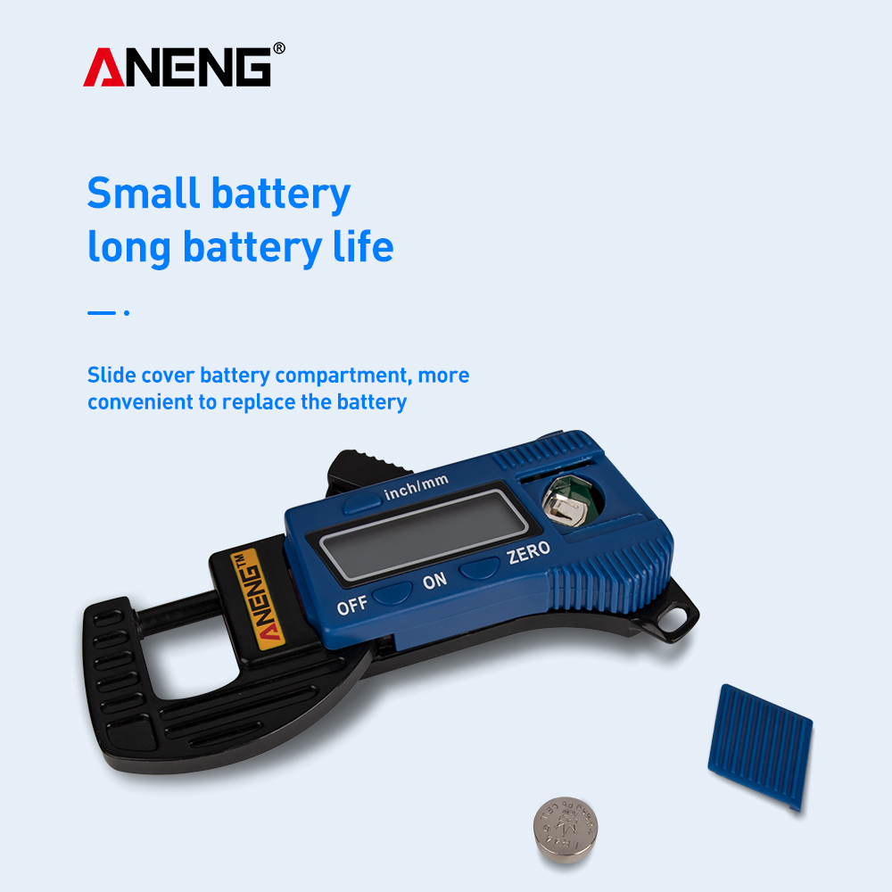 Mini jauge d'épaisseur numérique, 0.01mm, cadran, compteur d'étrier, composite de Fiber de carbone, outils de mesure de largeur