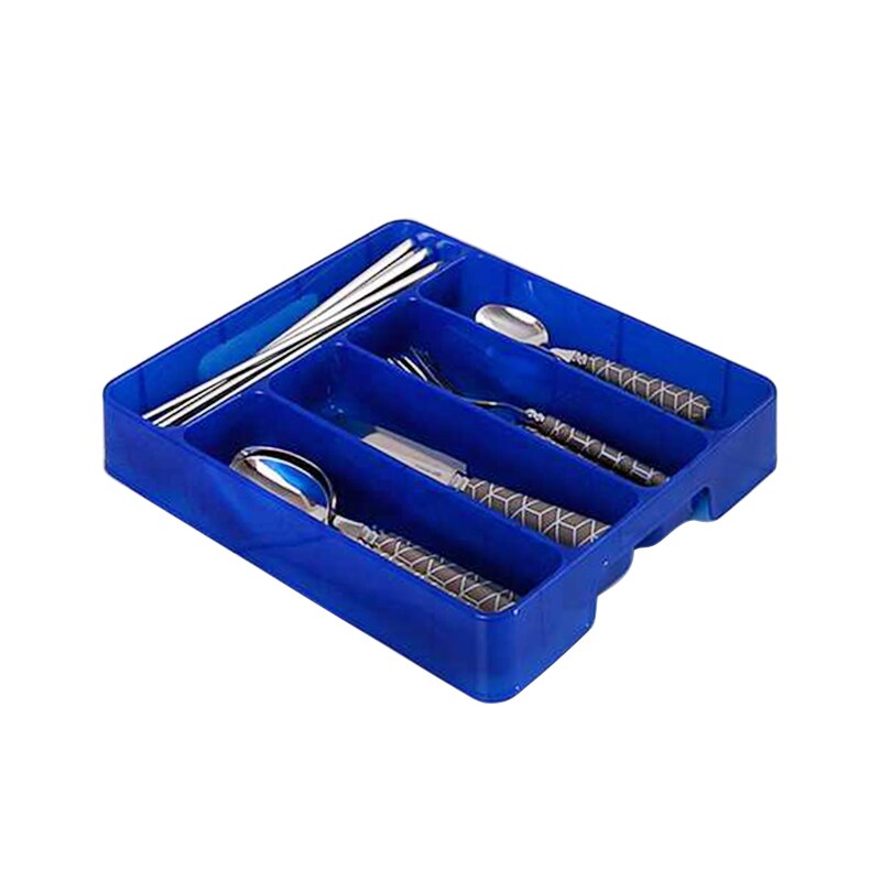 Kitchen Tools Drawer Organizer Tray Spoon Forks Cutlery Separation Finishing Rack Storage Box Portable Cutlery Storage Organizer