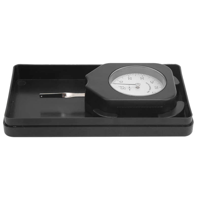Force Gauge Force Meter SEG‑50‑1 Dial Tensiometer Portable Single Needle Switch Force Gauge for Measuring 50g Tension Meter