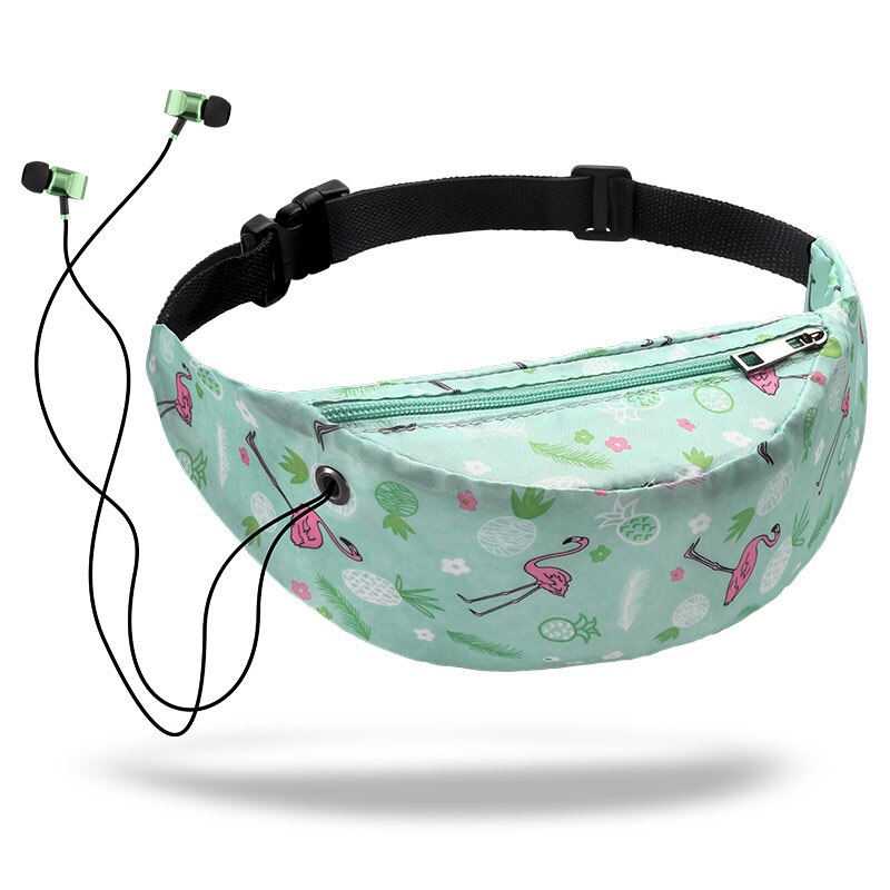 DAUNAVIA Brand colorful waist bag waterproof Travelling Fanny Pack Mobile Phone Waist Pack for women Belt bag: 3