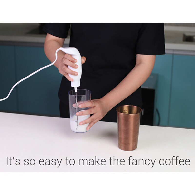Handheld Elektrische Mini Melkopschuimer Draagbare Eierklopper Blender Voedsel Mixers Foamer Melkopschuimer Koffie Milkshake 220 V