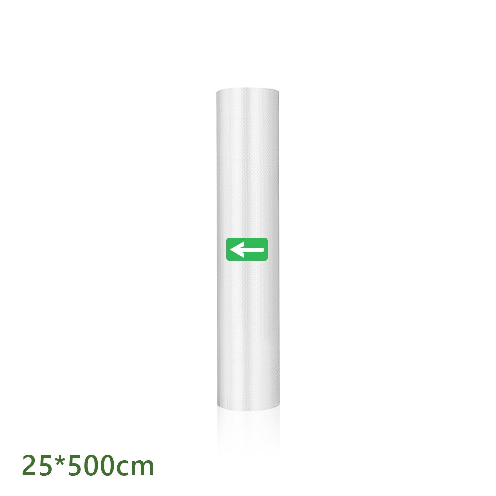 1/2pcs Rolls Embossed Saver Storage Vacuum Sealer Bags 12cm 15cm 20cm 25cm 28cm For Kitchen Packaging Food Vacuum Bags Storage: 1pc-25cm