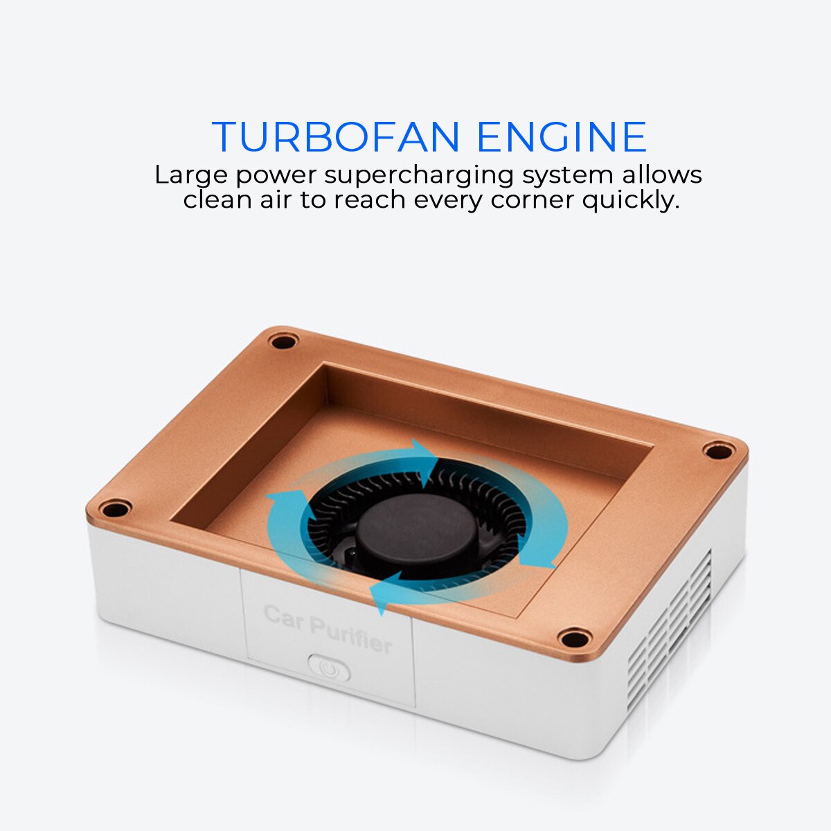 Purificateur d'air Portable | Pour voiture, élimine le formaldéhyde, générateur d'anions, désodorisant de véhicule, ioniseur Anion, purificateur d'air Rectangle