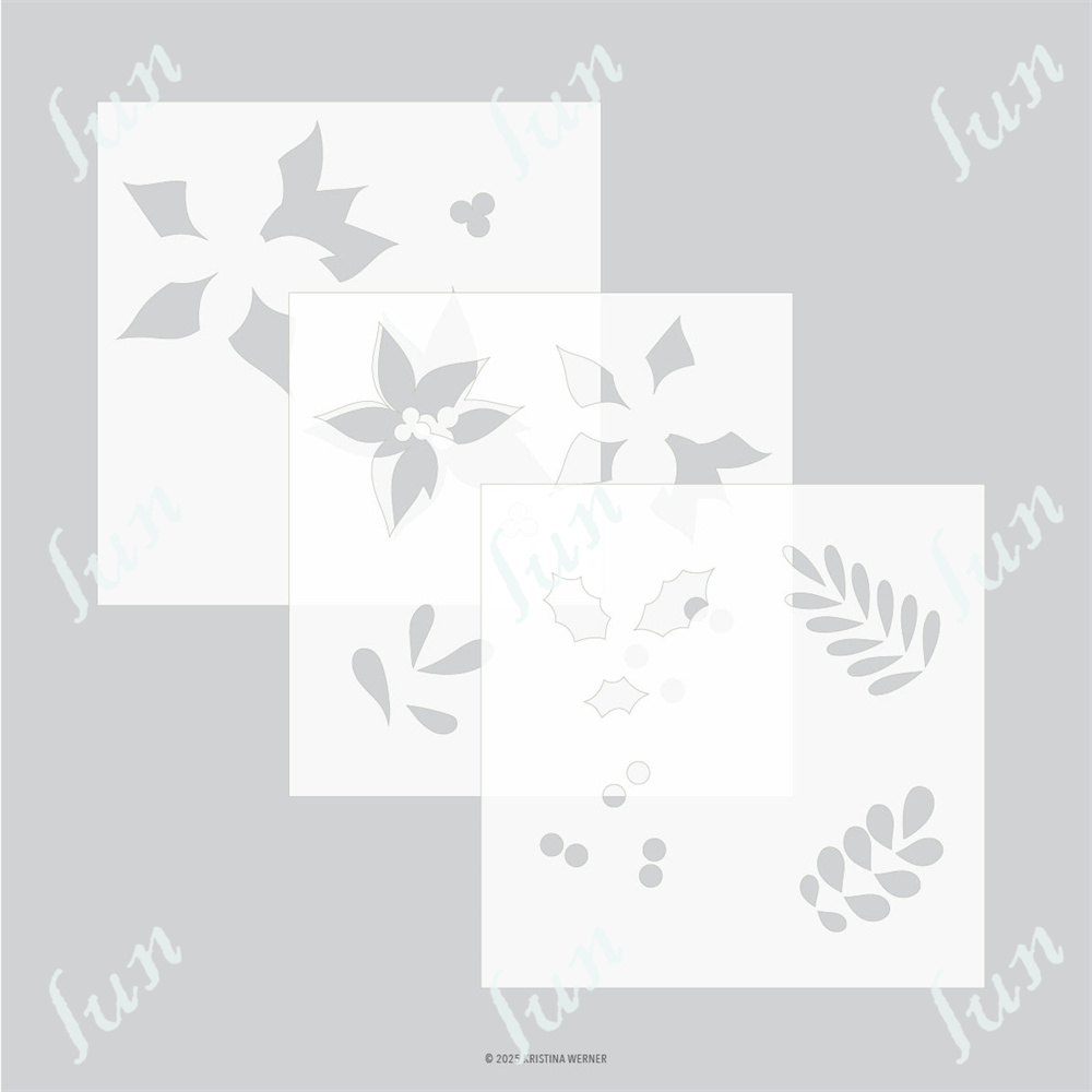 Joyful and Merry Christmas Metal Cutting Dies Clear Stamps Scrapbooking Icons Stencil Pack Album DIY Embossing Craft