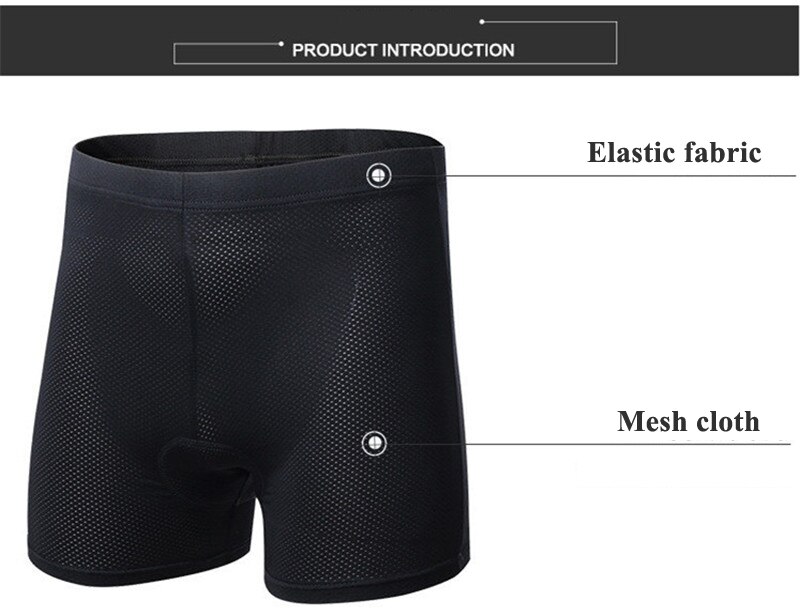 WEST BIKING-ropa interior de Ciclismo para hombre, pantalones cortos con almohadilla de Gel 3D, medias de compresión