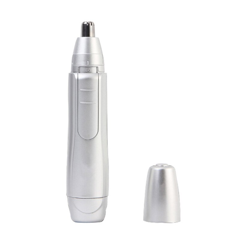Nose Trimmer Ear Hair Trimmer Battery Operated Stainless Steel Dual-Edge Blades Facial Hair Trimmer (Detachable Head And Washa: Default Title