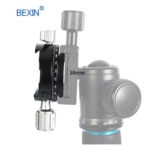 360 Degree Panoramic Tripod Head Clamping For Arca Swiss Tripod Ball Head 38mm Quick Release Plate