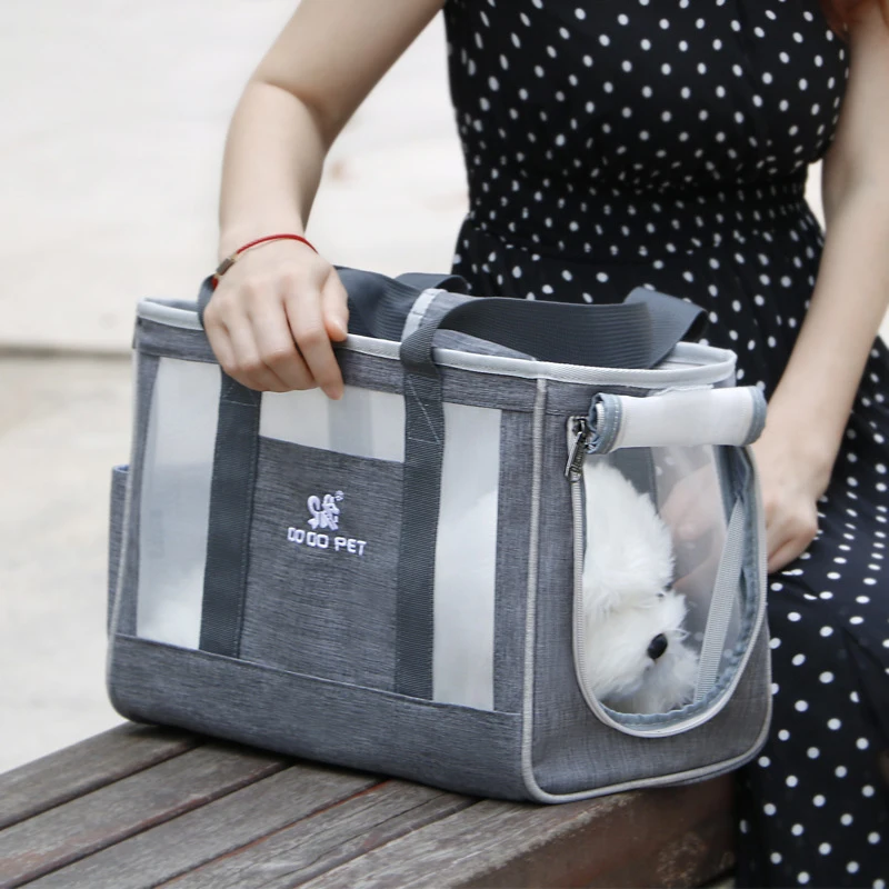 Cat Carrier Bag Breathable Transporter Pet Bag Portable Puppy Single Shoulder Bags Travel Carrier for Cat Dog Pets Handbag